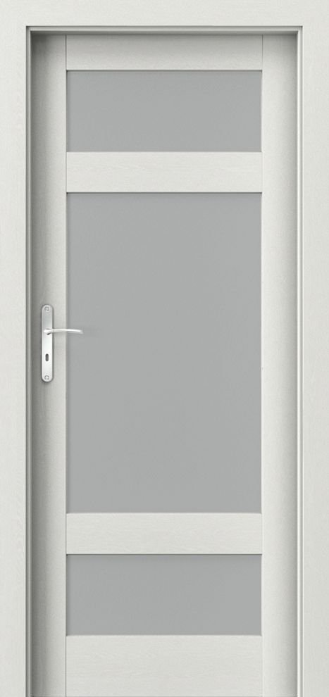 Posuvné interiérové dveře PORTA HARMONY C.3 - dýha Portasynchro 3D - wenge bílá