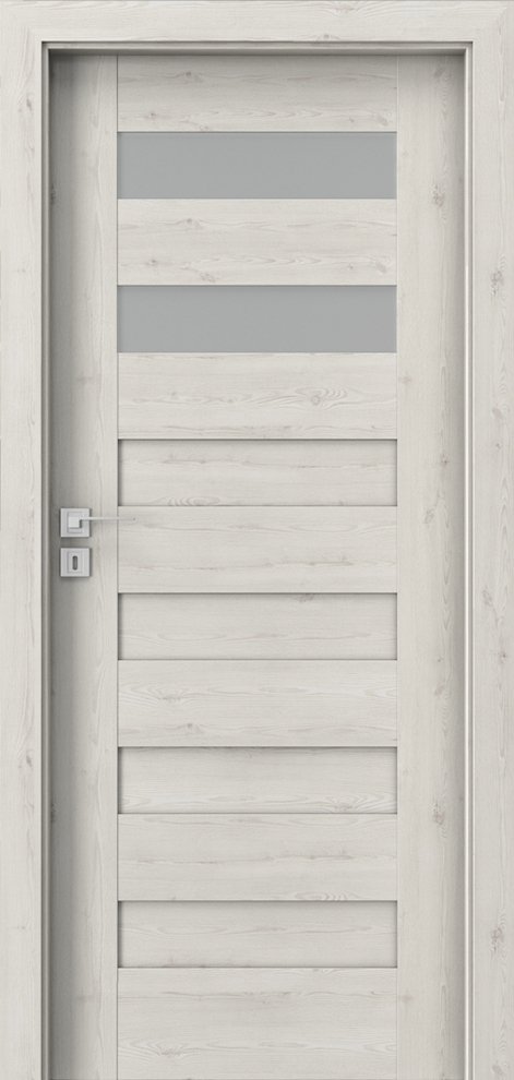 Posuvné interiérové dveře PORTA KONCEPT C.2 - dýha Portasynchro 3D - borovice norská