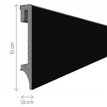 doporučujeme přikoupit: Podlahová lišta soklová VOX Espumo ESP406 - černá 2,4 m