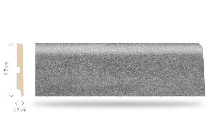 obrázek Soklová lišta Swiss Krono P85 - Beton D3274