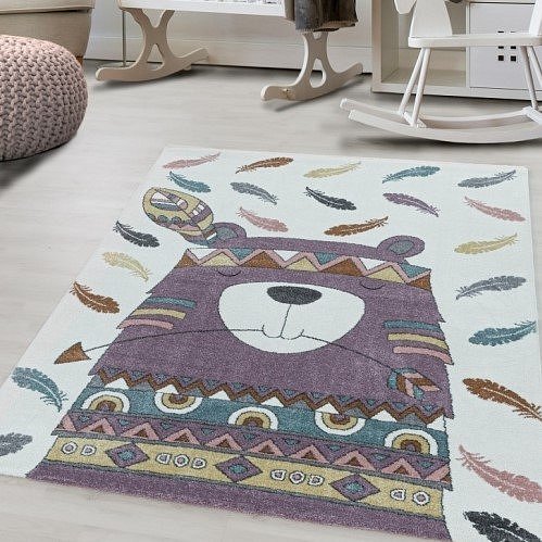 obrázek Dětský kusový koberec Funny 2104 violet