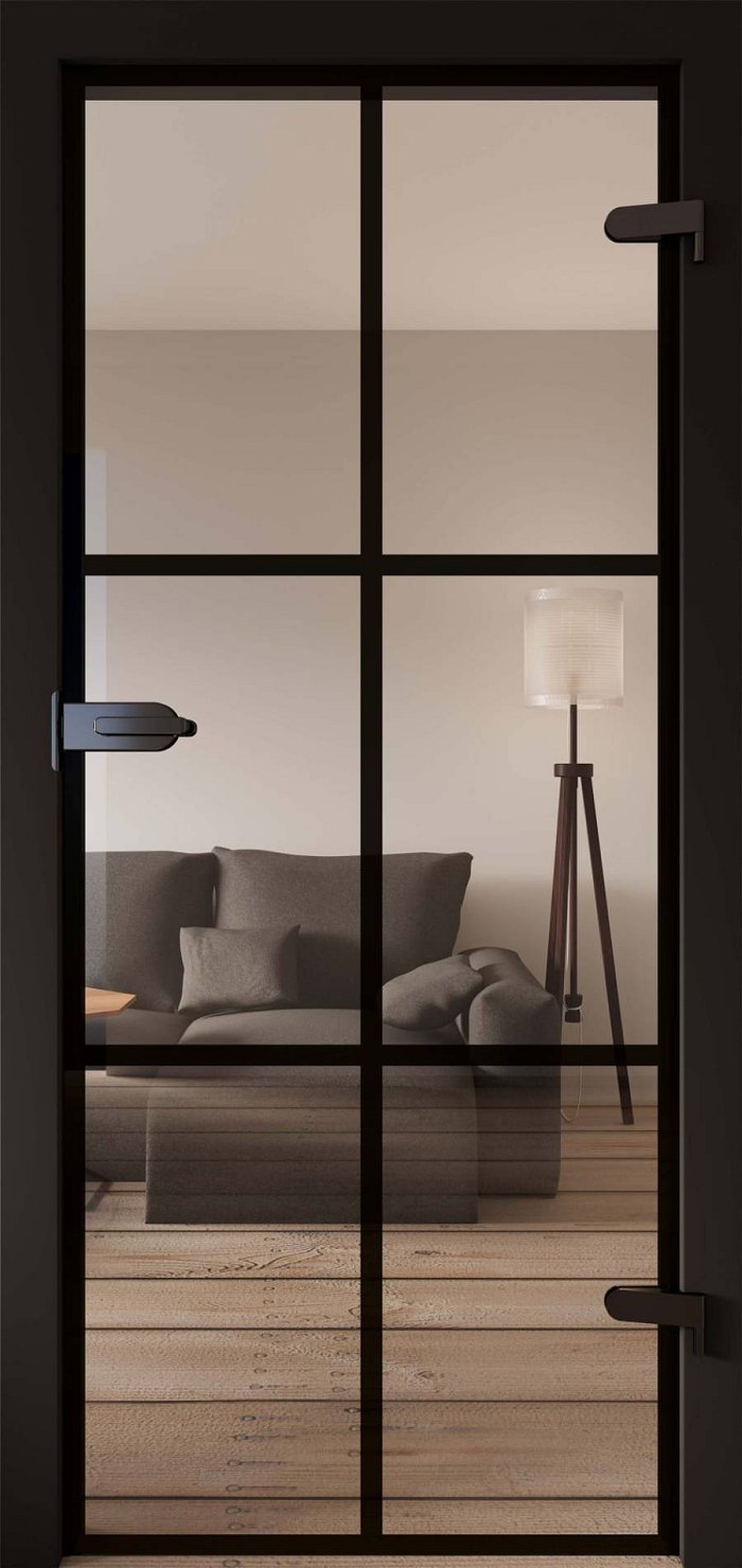 Skleněné dveře DRE GALLA 15 čiré sklo