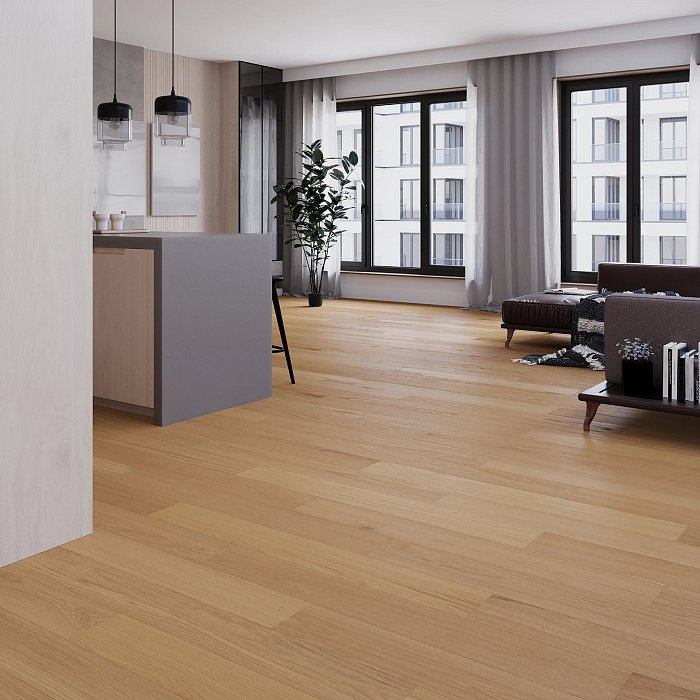 Hybridní podlaha Barlinek Smart Wood - Dub Harmon Esthetic