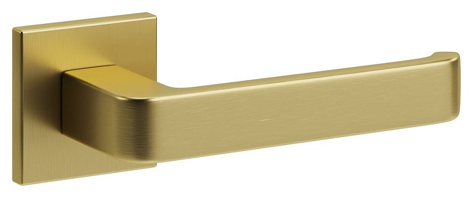 Klika Fiumo - zlatá matná (komplet 2ks)