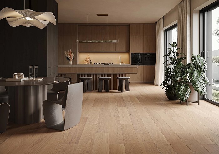 Hybridní podlaha Barlinek Smart Wood - Dub Evana Esthetic