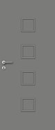 Interiérové dveře DOORNITE CPL quadra plné