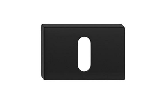 obrázek Rozeta na klíč hranatá černá - komplet 2ks