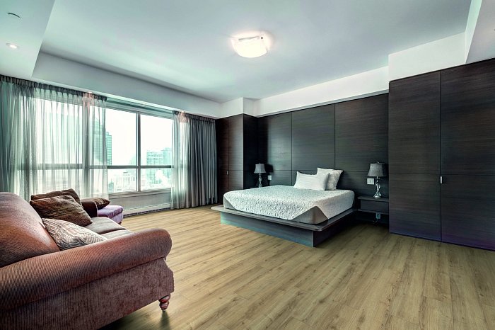 Laminátová podlaha de Sign Collection Nautilus - Dub Luxor Platinový N02