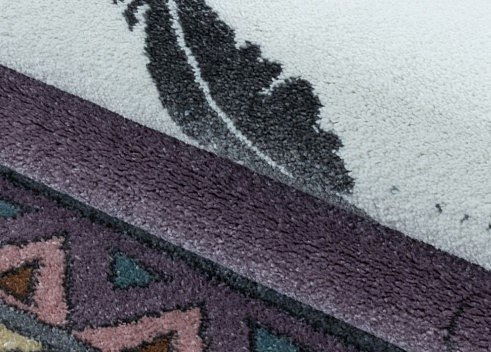 obrázek Kusový koberec Funny kruh 2104 violet
