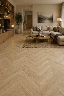Vinylová podlaha click EGIBI Canadian Design Herringbone - EIR Whistler