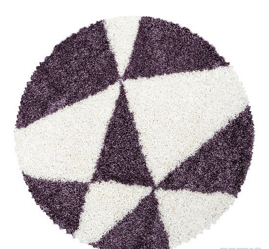 obrázek Kusový koberec Tango kruh 3101 lila