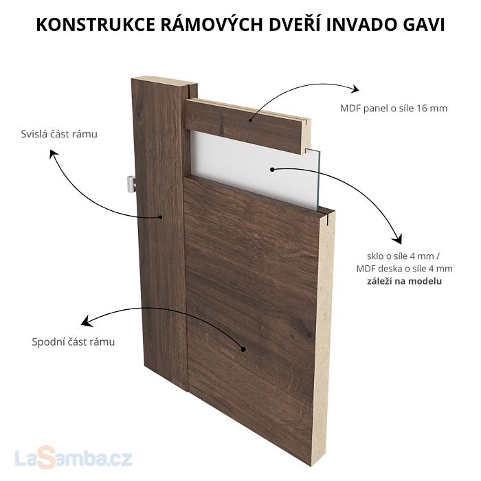 obrázek Interiérové dveře INVADO GAVI 4