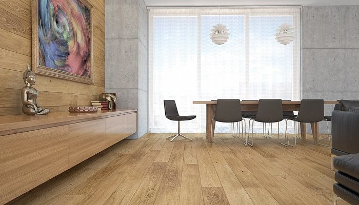 Dřevěná podlaha Barlinek Pure - Dub Azure Window II Grande