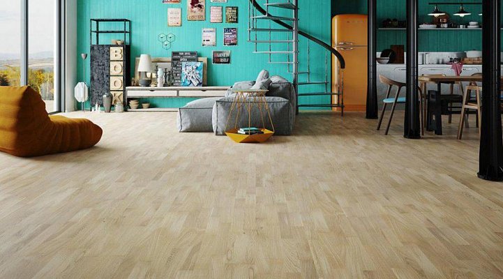 obrázek Dřevěná podlaha Barlinek Decor - Dub Bianco Molti