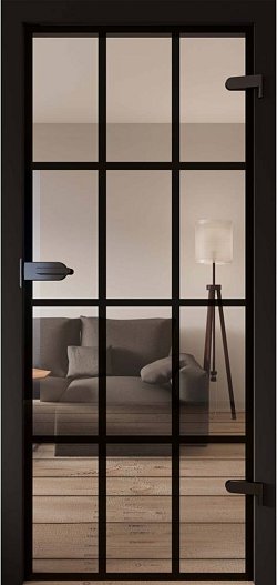 Skleněné dveře DRE GALLA 14 čiré sklo