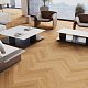 varianta: Hybridní podlaha Barlinek Smart Wood - Dub Futuris Esthetic Herringbone 91