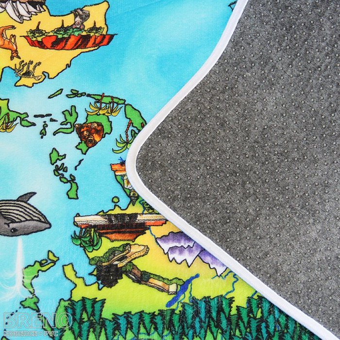 obrázek Dětský kusový koberec World Map